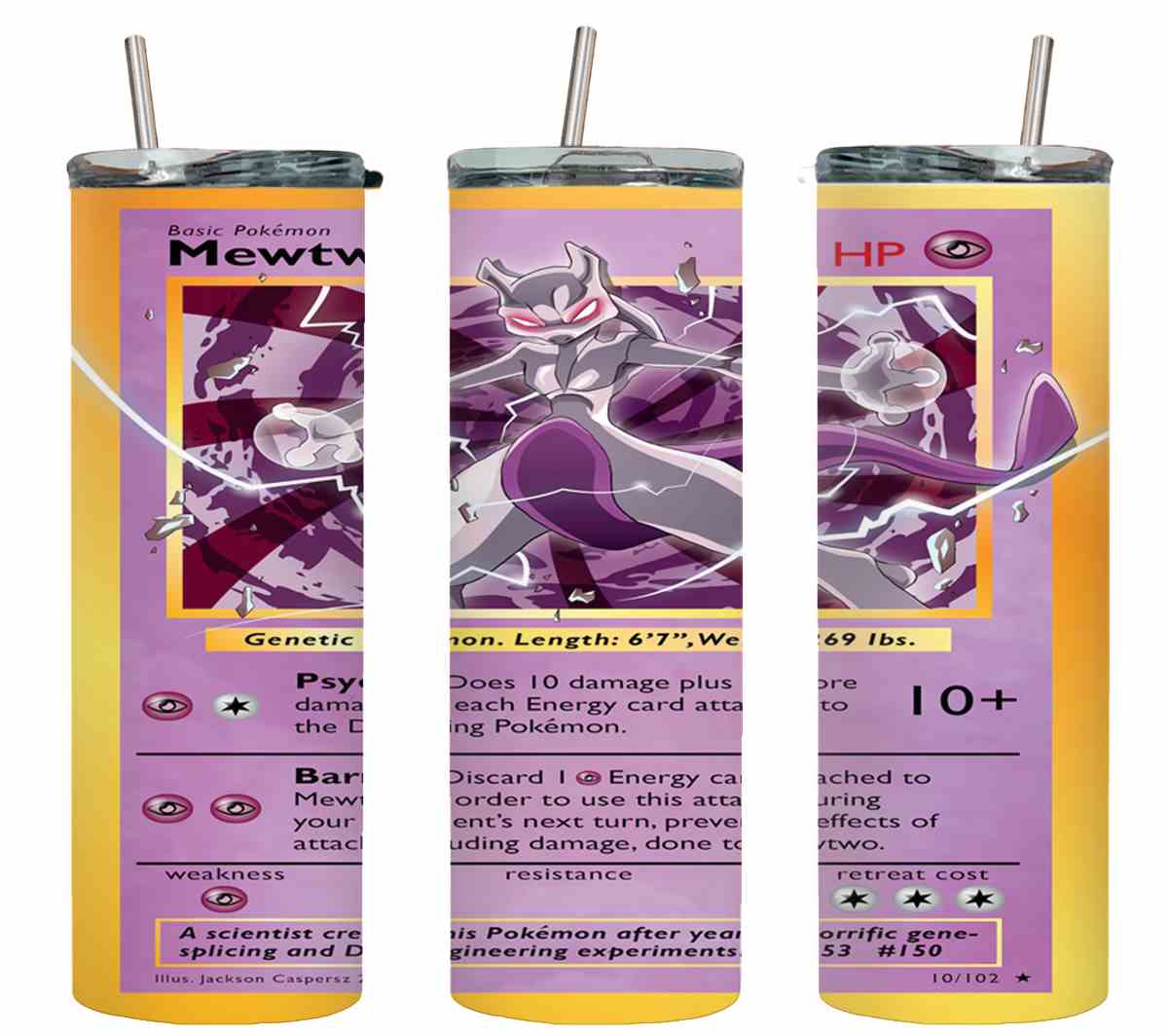 Pokemon Mewtwo Card-8044